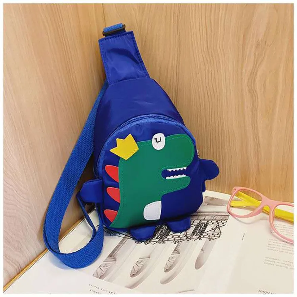 

Fashion Cartoon Chest Bag Dinosaur Mini Crossbody Bag Shoulder Bag Toddler Baby