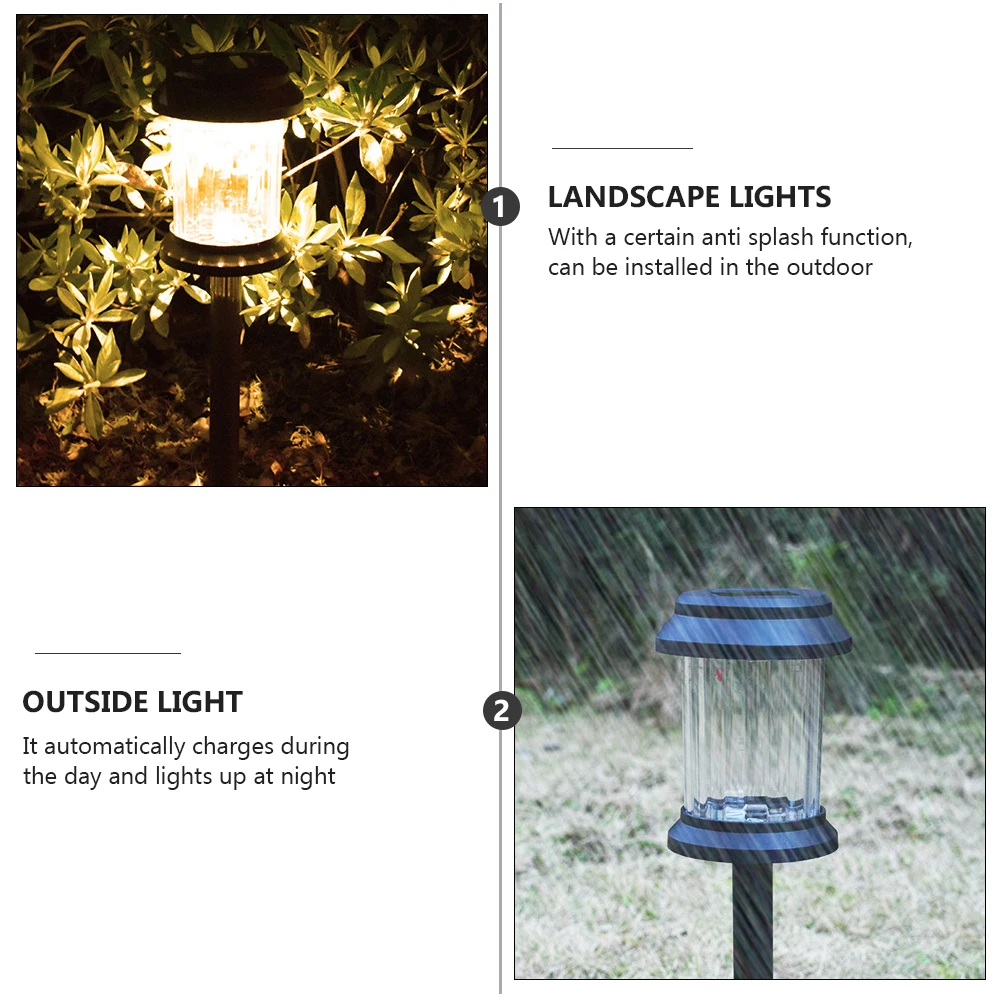 

Outdoor Solar Lawn Light Decoration Lights Garden Accessories Power for Outdoors