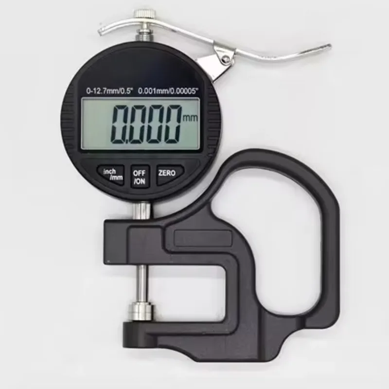

0-12.7mmx0.001 High Quality Measuring Paper Digital Thickness Gauge Hand Use Thickness Gauge Industrial Grade