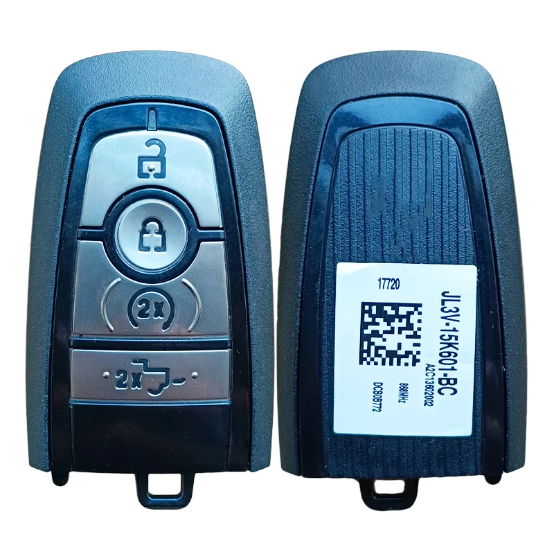 HNKeys Original 4 Button 868MHz For Ford Raptor Smart Key FOB Part Number HS7T-15K601-CB With Raptor Logo