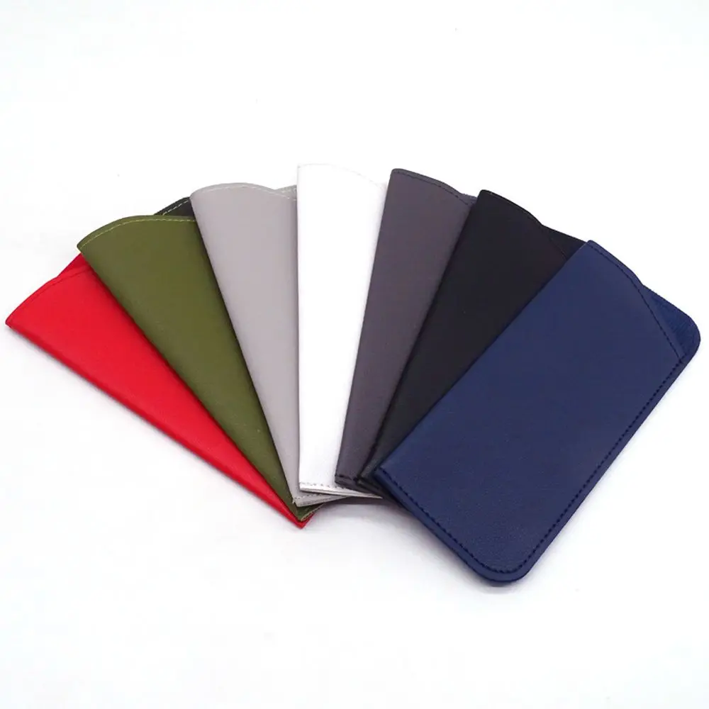 بسيطة نظارات نسائية حالة النظارات مربع نظارات حقيبة نظارات القراءة حالة النظارات أكياس النظارات الشمسية حالة بولي Leather الجلود