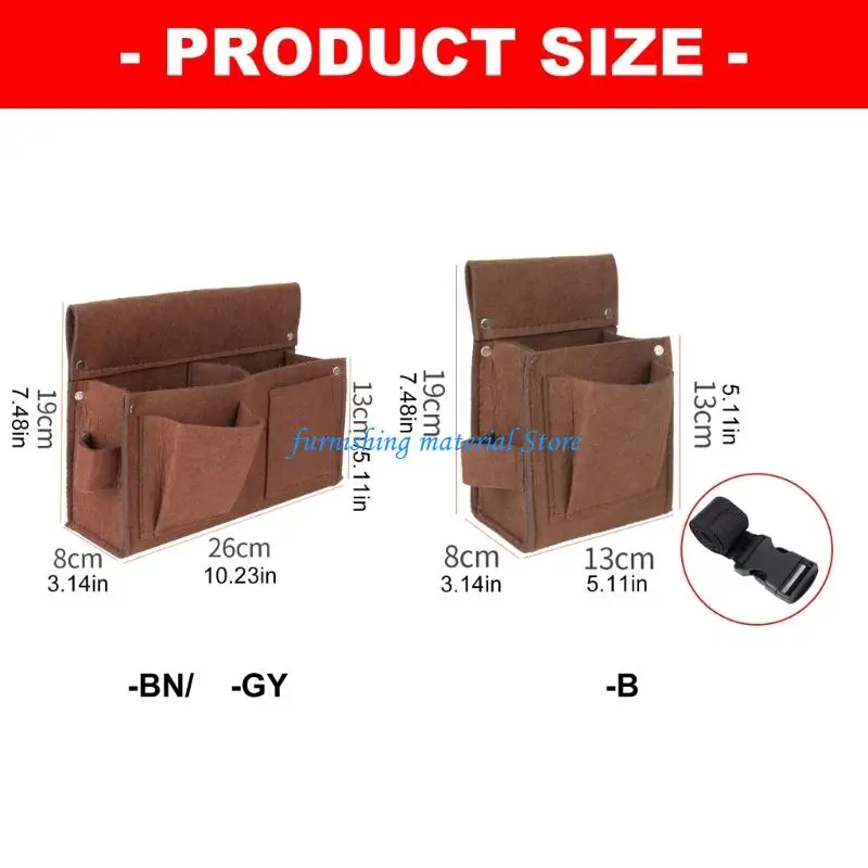 Y5GD Waist Carry Tool with Multi Pocket Layout for Workday Use