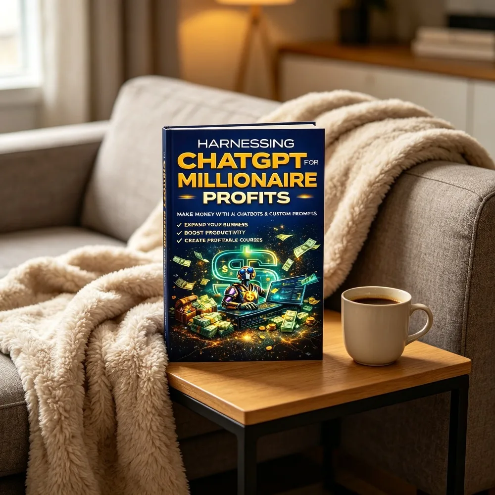 

Harnessing ChatGPT for Millionaire Profits – AI Business Guide for Passive Income, Chatbot Prompts, Online Courses & Productivit