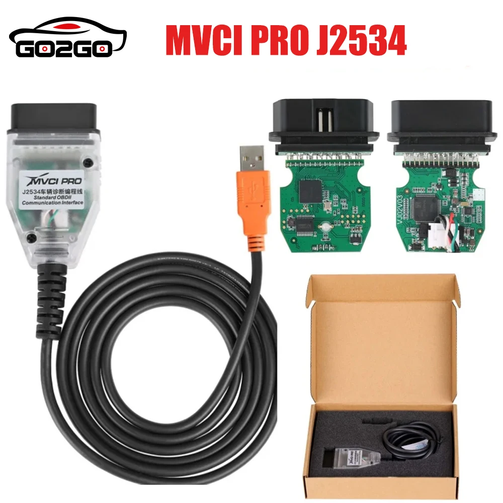 Xhorse MVCI PRO J2534 Vehicle Diagnostic Programming Cable for VW/ Ford Mazda/ Honda/ Toyota/ SUBARU