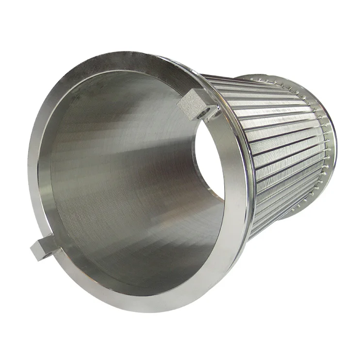 

Manufacturer Wholesale High Quality Wedge Wire Screen Filter Stainless Steel Oil Filter