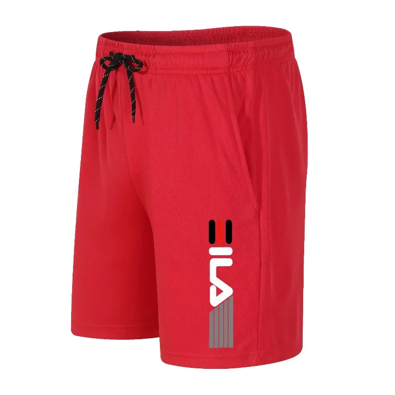 

Men's Quick Dry Running Shorts Casual Sports Breathable Mesh Outdoor Hiking Fitness Clothing with Drawstring