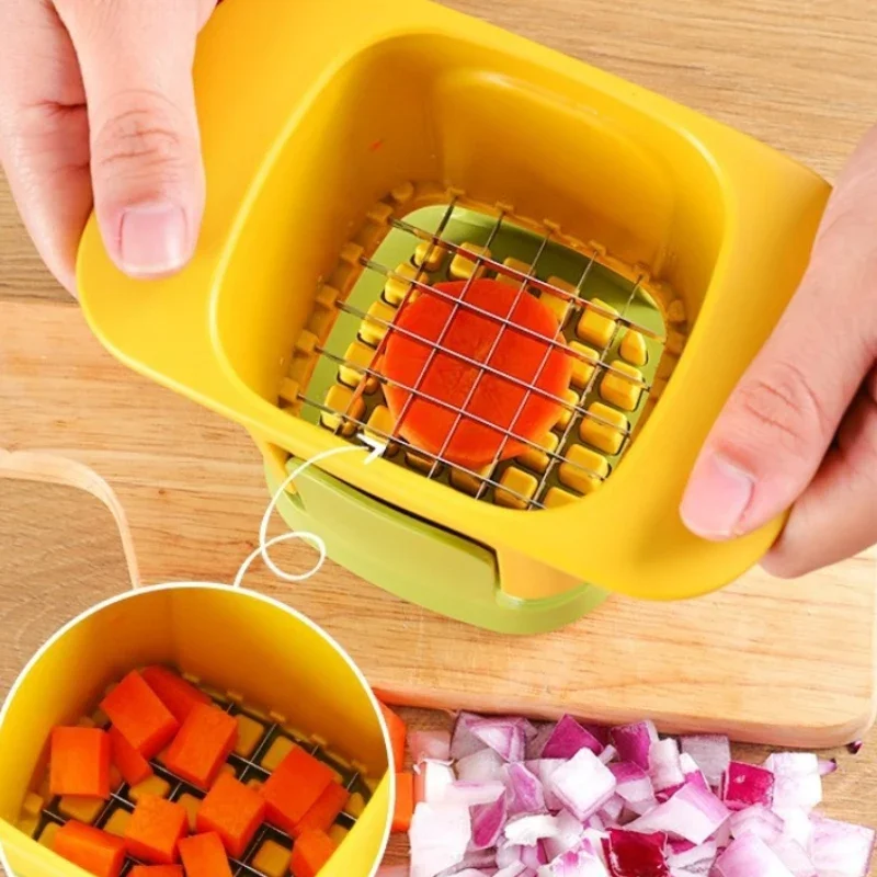 Cucumber Potato Slicer Multi-functional Vegetable Shredder Household Press Garlic Onion Dicer Chip Knife Kitchen Tools