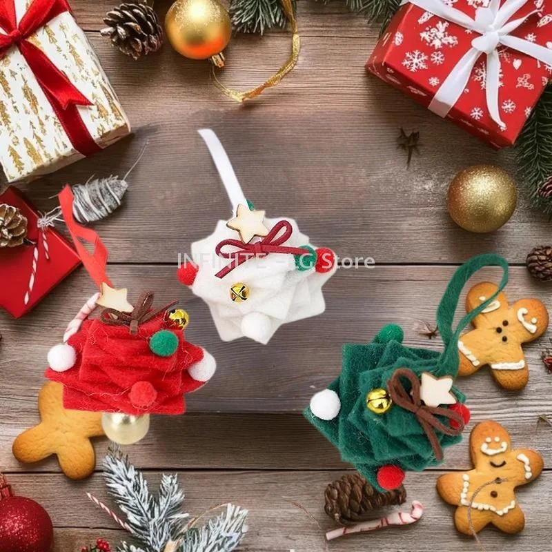 

Подвесные колокольчики для рождественской елки и украшения дверей автомобиля; Идеально подходят для сезонного домашнего декора, Merry Navidad и с Новым годом