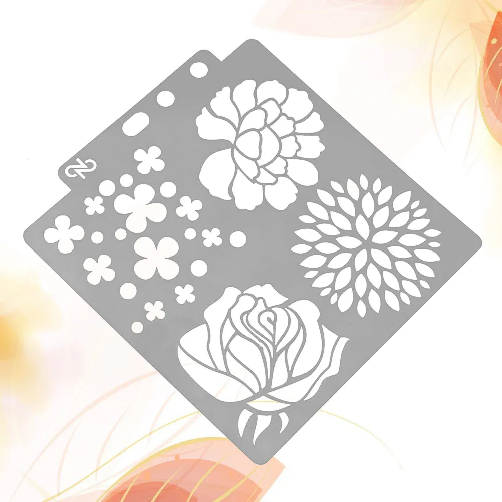 Assorted Reusable Drawing Stencils Set for Adults Craft Projects Painting Templates Scrapbooking Planner Gift Making School