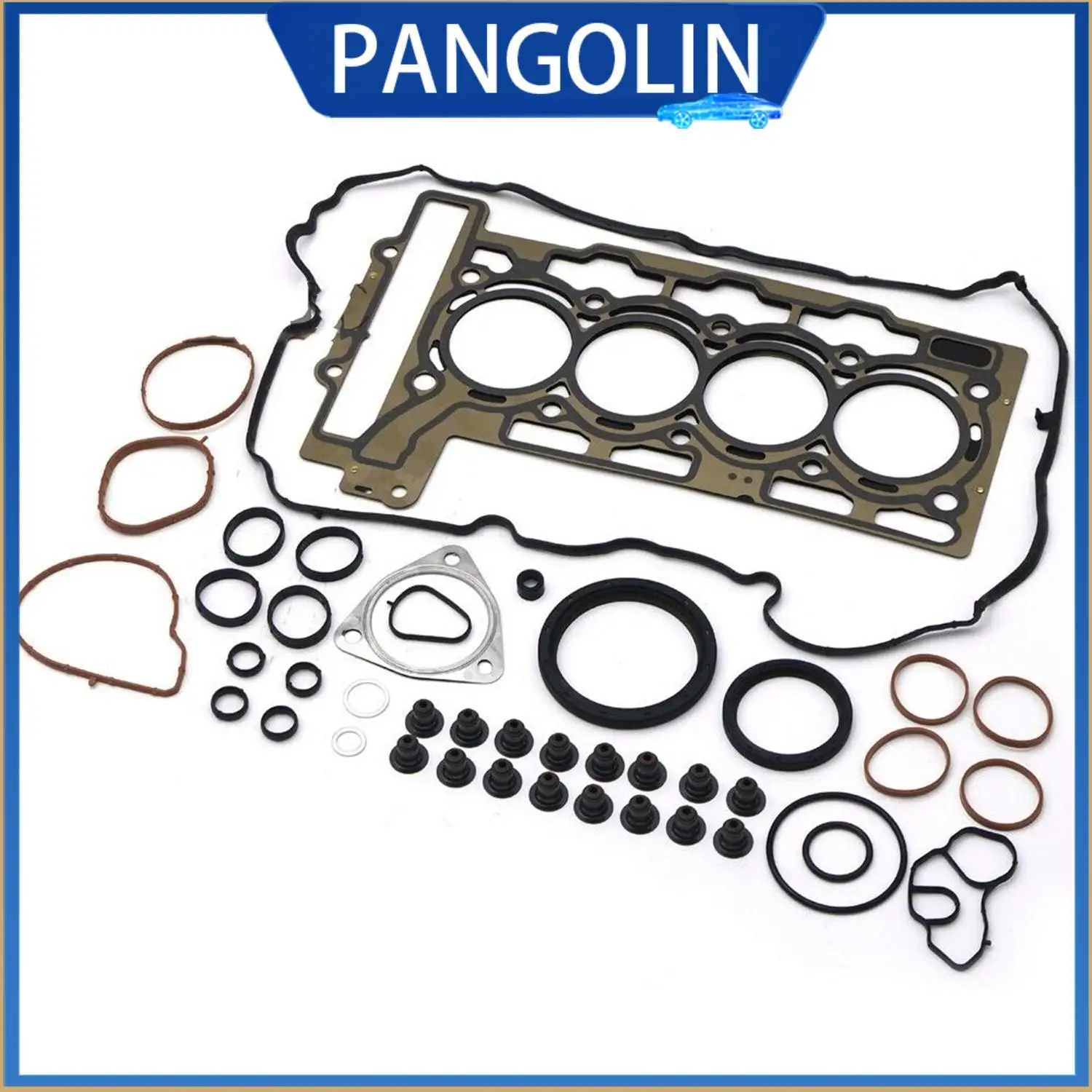 

PANGOLIN Engine Overhaul Gasket Seals Kit For Mini Cooper Clubman R55 R56 N12 N16 16L Includes All Necessary Seals Gaskets