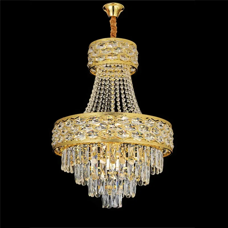 

TINNY Modern Luxury Crystal Pendent Lamp LED Fashion Simple Living Room Restaurant Bedroom Villa Hotel Staircase Chandelier