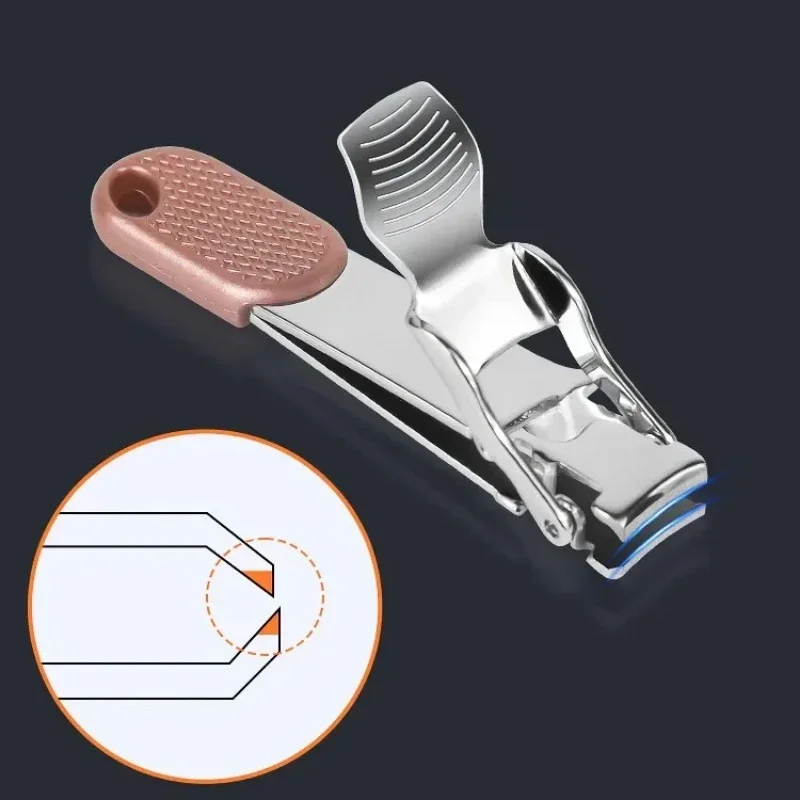 Compact Nail Clippers Foldable Nail Cutters Manicure Tools Portable Fingernail Clipper Nail Nippers for Professionals Tools