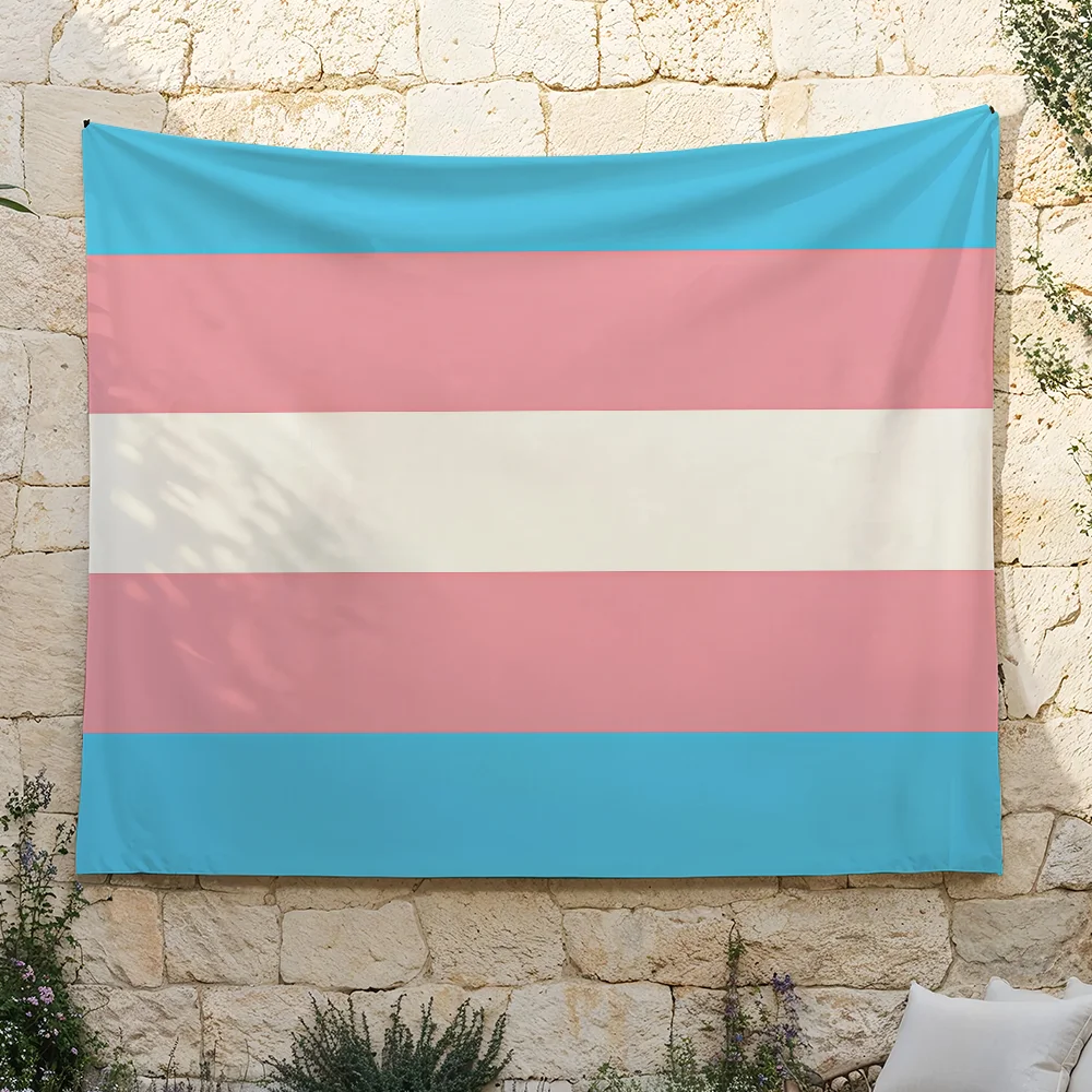 Transgender Pride flag Tapestries Outdoor Parties Bedrooms Living Rooms Dorm Rooms Wall Decor Banners Gifts