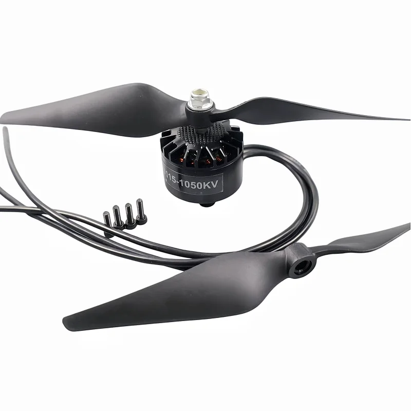 1PCS 3315-1050KV Motor 7X12 7012CW/CCW 2-blade Propeller Thin Electric Prop Reinforced Nylon Prop for 7 Inch RC Airplanes