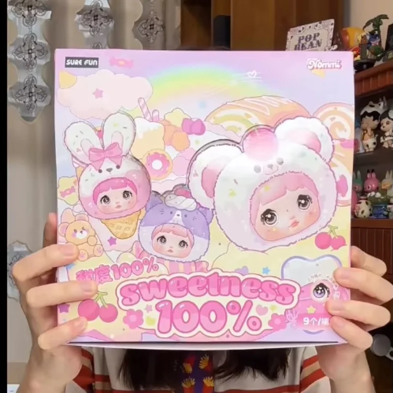 

Hot Glutinous Rice Sweetness 100% Blind Box Plush Pendant Trend Toys Anime Peripheral Collectible Decorations Birthday Gifts