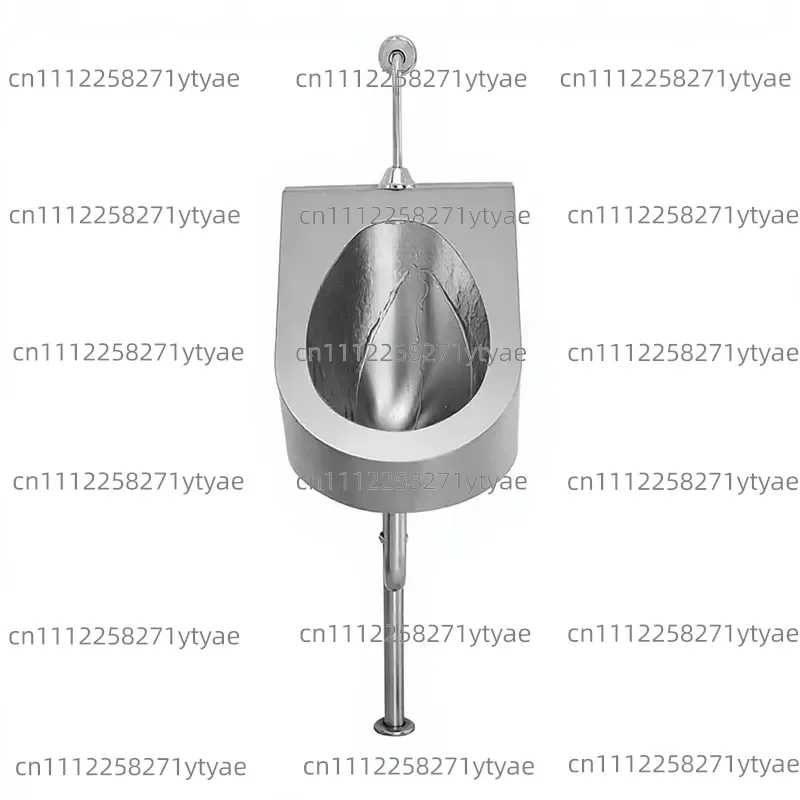 Bar KTV Public Bathroom Wall-mounted 304 Stainless Steel Urinal with Tray