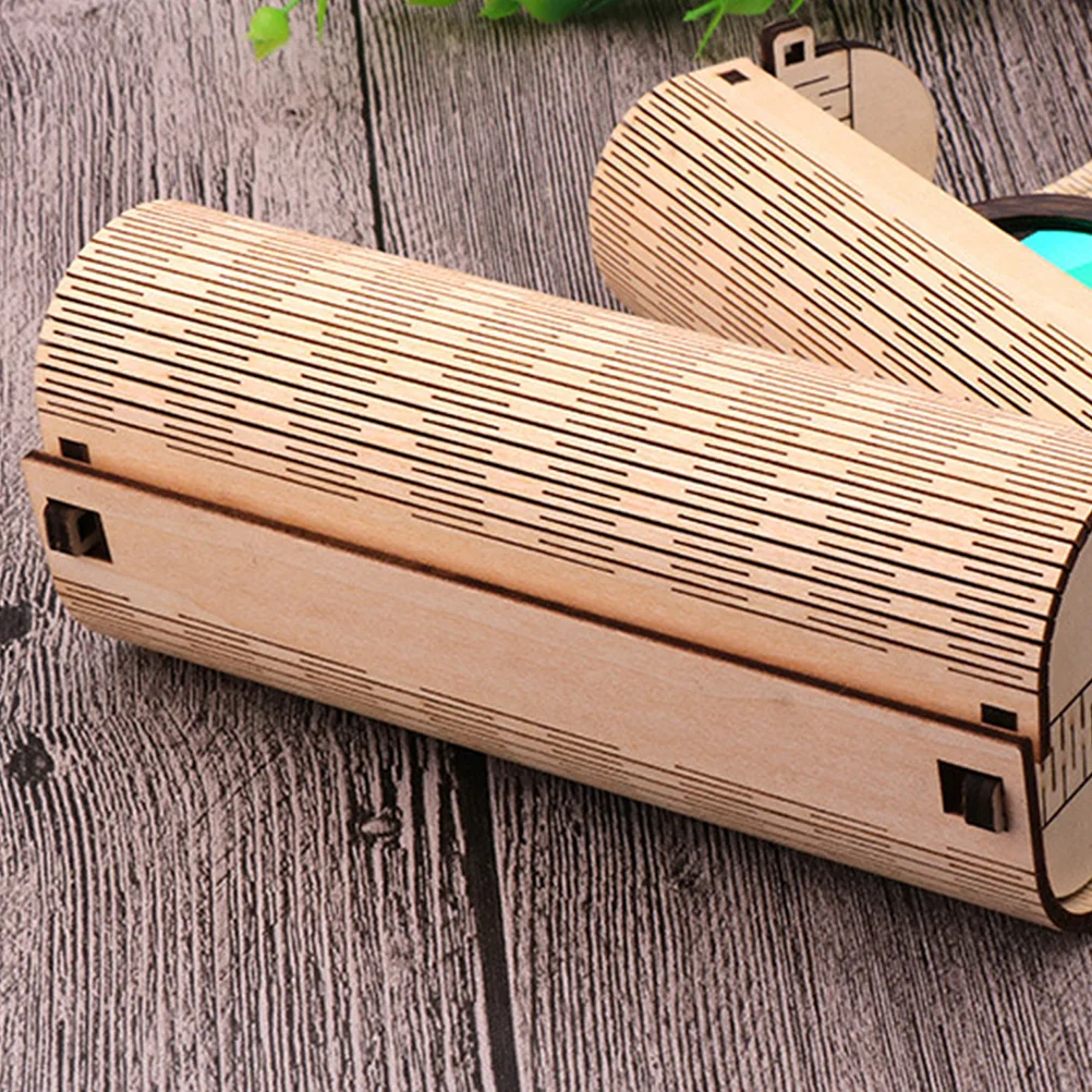 صندوق نظارات شمسية مصنوع من مادة الخشب، نظارات قراءة رياضية، خفيفة الوزن، تصميم مدمج، إكسسوارات عصرية