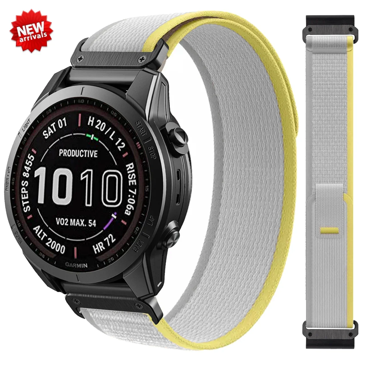 

26mm 22mm Loop Nylon Strap For Garmin Fenix 7 7X 6X 6 Pro 5 5X Plus 3 3HR 945 935 Epix Gen 2 Enduro Quickfit Bracelet Band