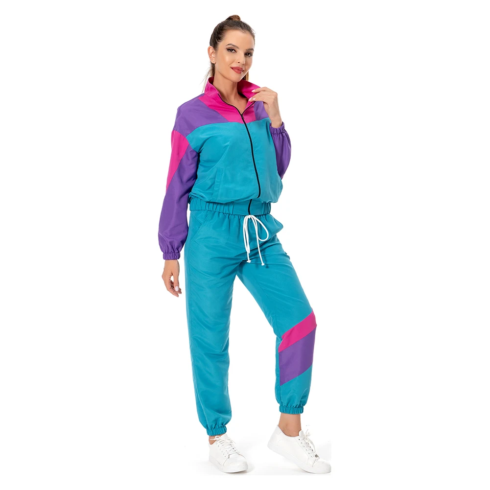 Costume de Cosplay Chang pour Adulte, Tenue Rétro, Vêtements de dehors, Carnaval d'Halloween, Imbibé pour Femme et Homme, ix, Py Playing, Années 80 et 90