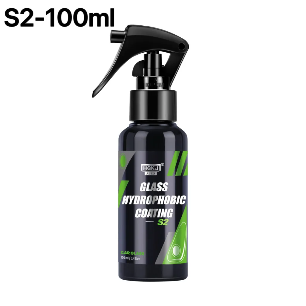 سيارة الزجاج مسعور طلاء رذاذ المطر طارد السيارات المضادة للمطر واضح عرض نانو وكيل مقاوم للماء العناية بالسيارات التفاصيل HGKJ S2 #6
