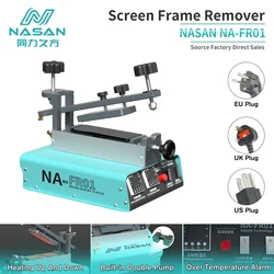 NASAN NA-FR01 Rotatable LCD Screen Separator Machine Double Pump Auto Heating Platform For Phone Display Frame Removal Tools