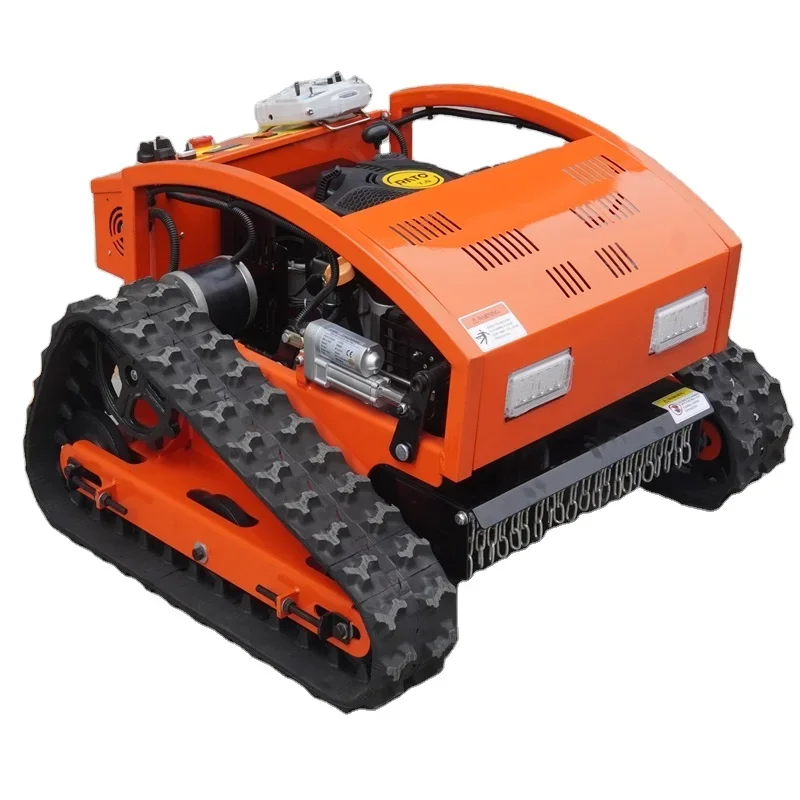 Farm Country Factory Crawler Lawn Mower Crawler with Snow Shovel Attachment Remote Control Crawler Lawn Mower