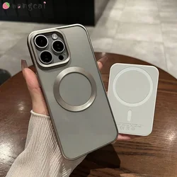 For OPPO A79 A78 A77 A58X A57 A55 A53s A33 A3 A2 Pro A2X A36 A78 A96 A15s A35 A94 A72 A52 Phone Case Metal Magnetic Soft Cover