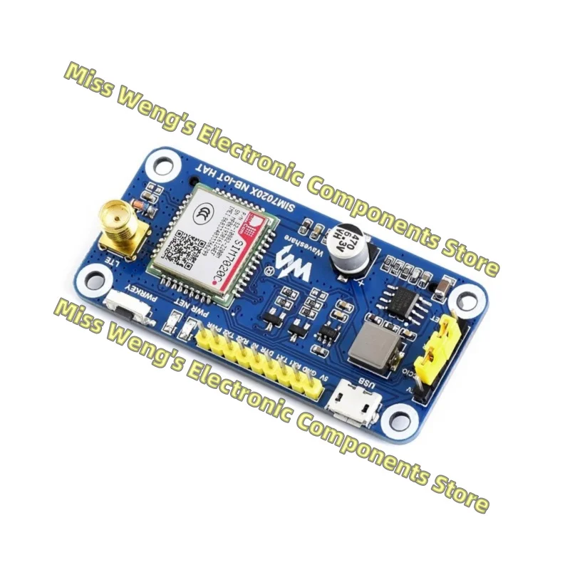 SIM7020C module NB IoT expansion board full network module supports Raspberry Pi 4 with NB card SIM7020C NB-IoT HAT