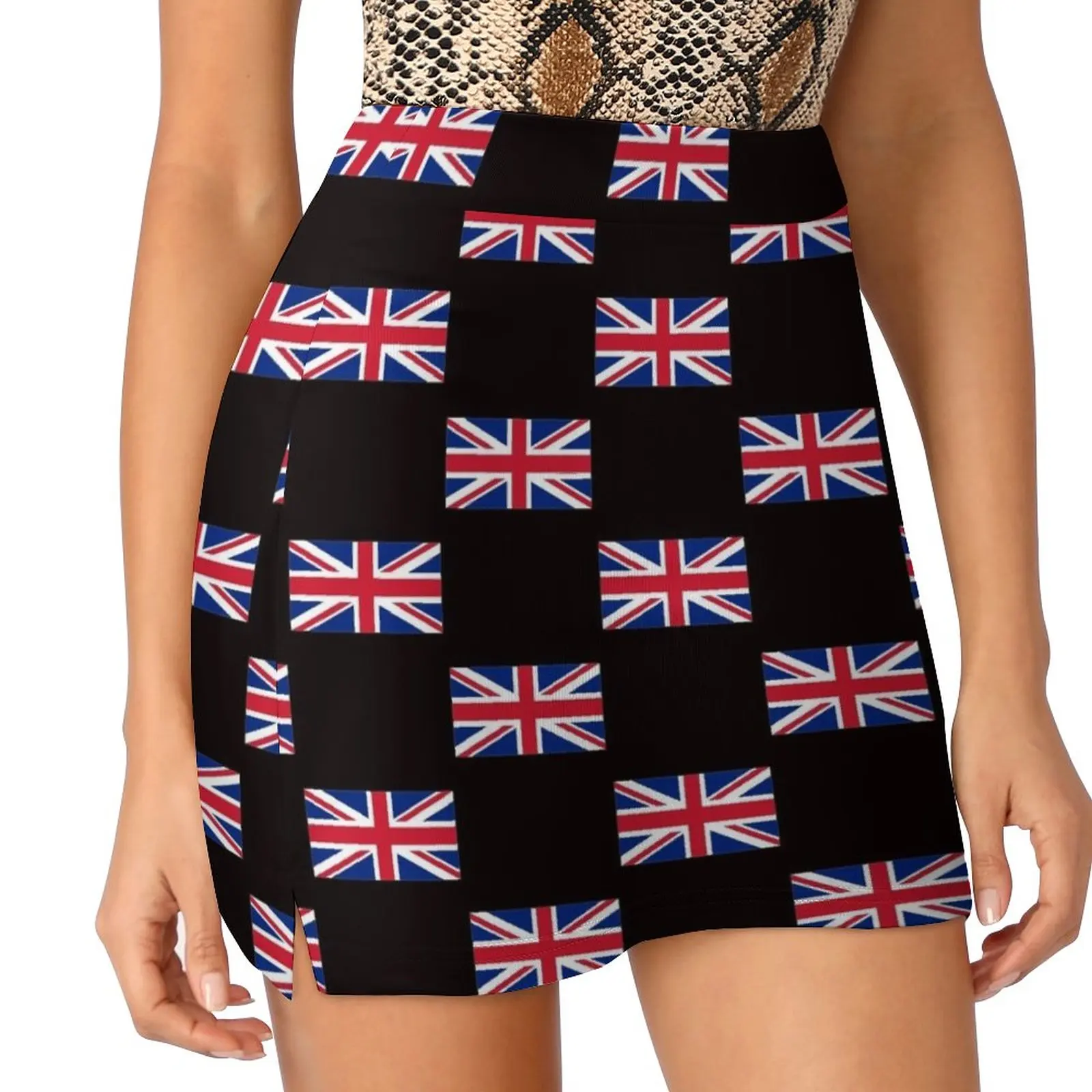 United Kingdom Flag - Union Jack T-Shirt Light Proof Trouser Skirt korean style Women's clothing skirts for womens