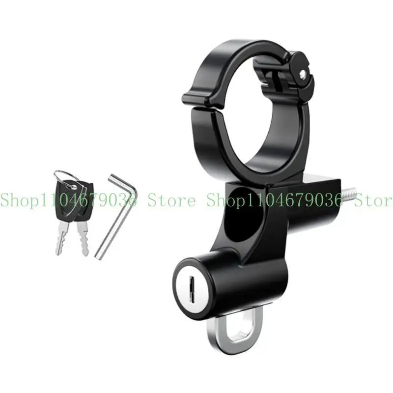 

652f универсально мотоциклевые шлемы блокировки боковые шлемы безопасное блокировка металл метал 20 мм-38 мм с 2 ключевыми