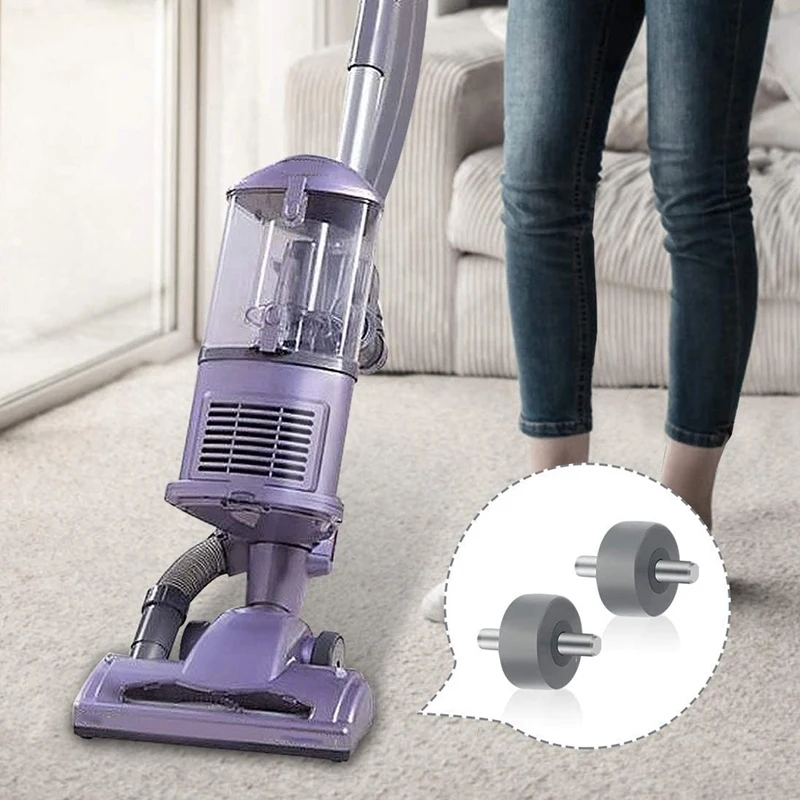 4 مجموعات من العجلات الأمامية البديلة للمكنسة الكهربائية Shark NV350، NV351، NV352، NV355، NV356E، NV500، NV501، NV502 وMoreeco-Friend