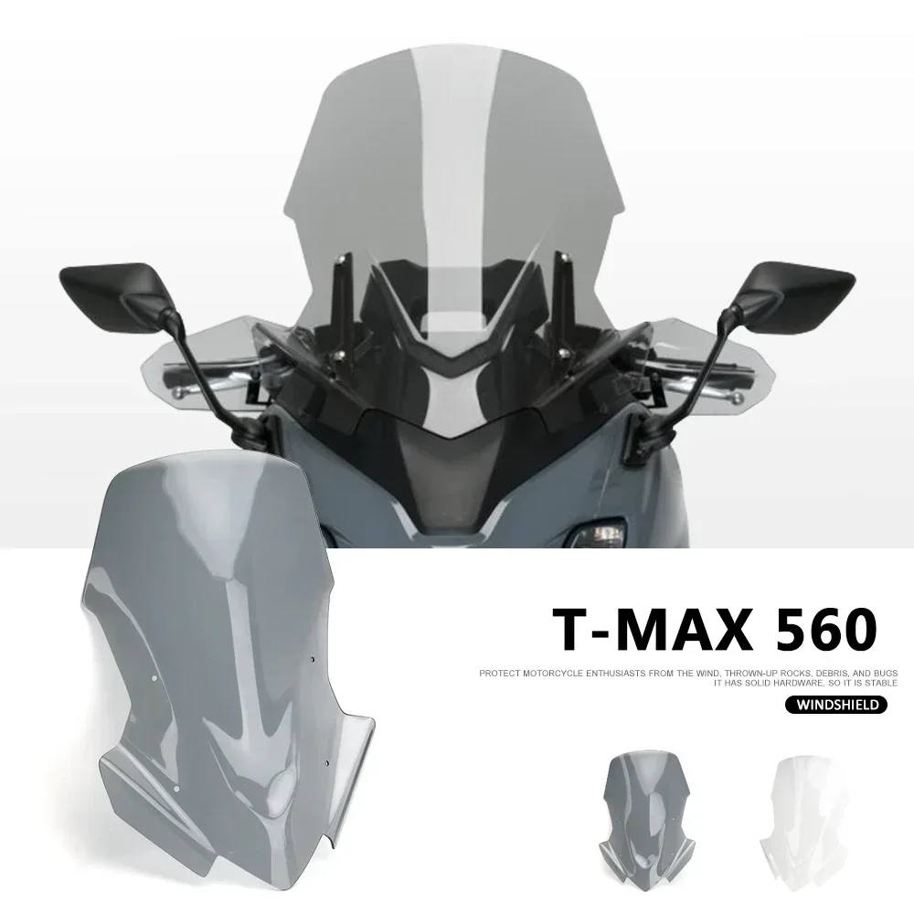 Motorcycle Accessories For YAMAHA TMAX560 TMAX 560 T-MAXA560 T-max 560 2022 2023 2024 Windshield Windscreen Deflector Protector