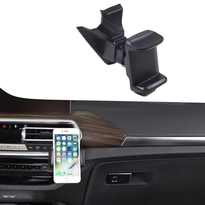 

For BMW X3 X4 G01 G02 2022-2024 Car Center Console Air Outlet Right Side Phone Holder ABS Car Phone Holder Accessories