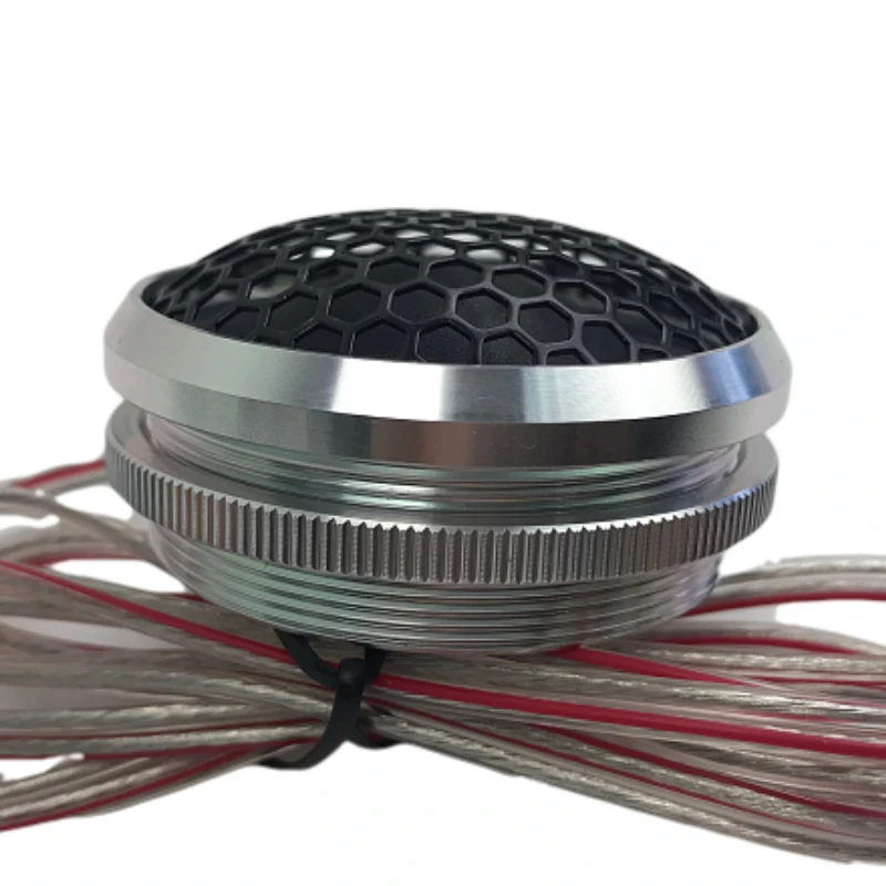 (TW-001)  2inch 4ohm RMS 20w Aluminum Car Audio Tweeter Speakers 28-core silk membrane speaker With Grill for Cars(1pcs speaker)