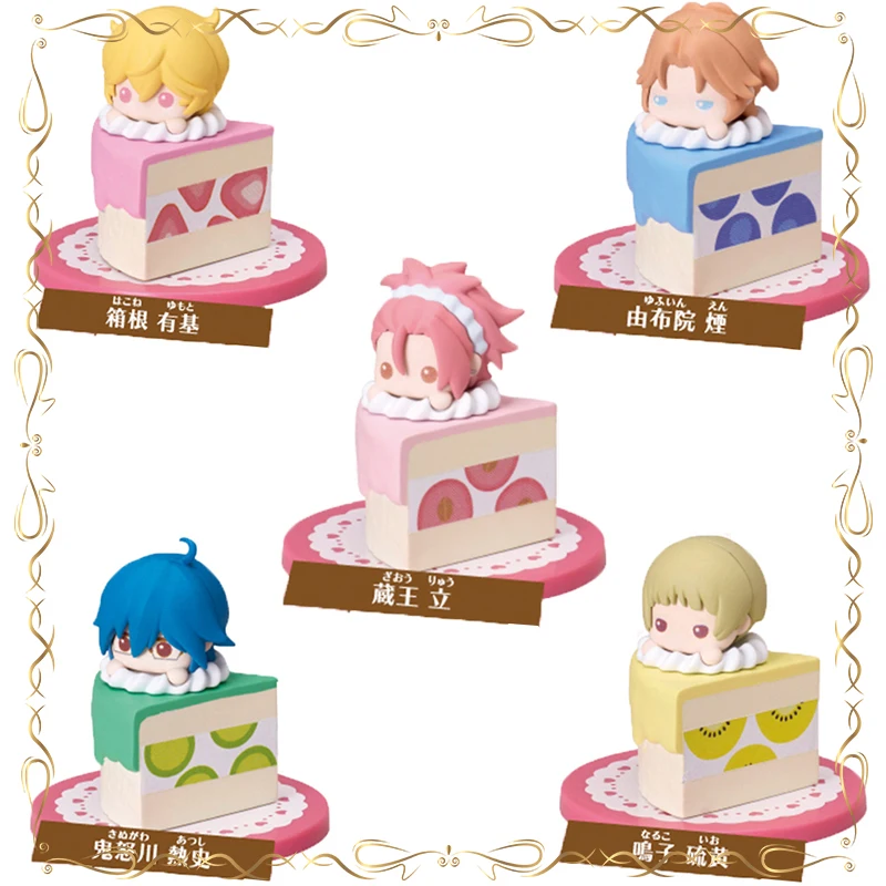 Hakone Yumoto Anime Figures Cake Modeling Gashapon Desktop Ornament Action Figure Model Toys