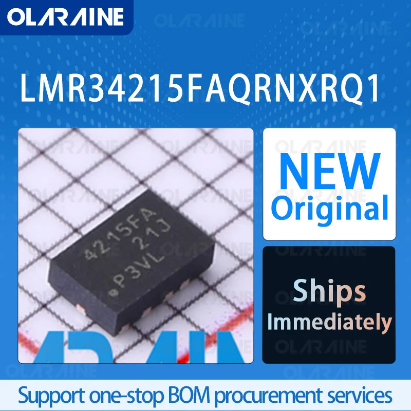 

1/5/10Pcs LMR34215FAQRNXRQ1 VQFN-HR-12 original ic chip Switching regulators RoHS Current 1.5 A 1 Output Frequency 400 kHz