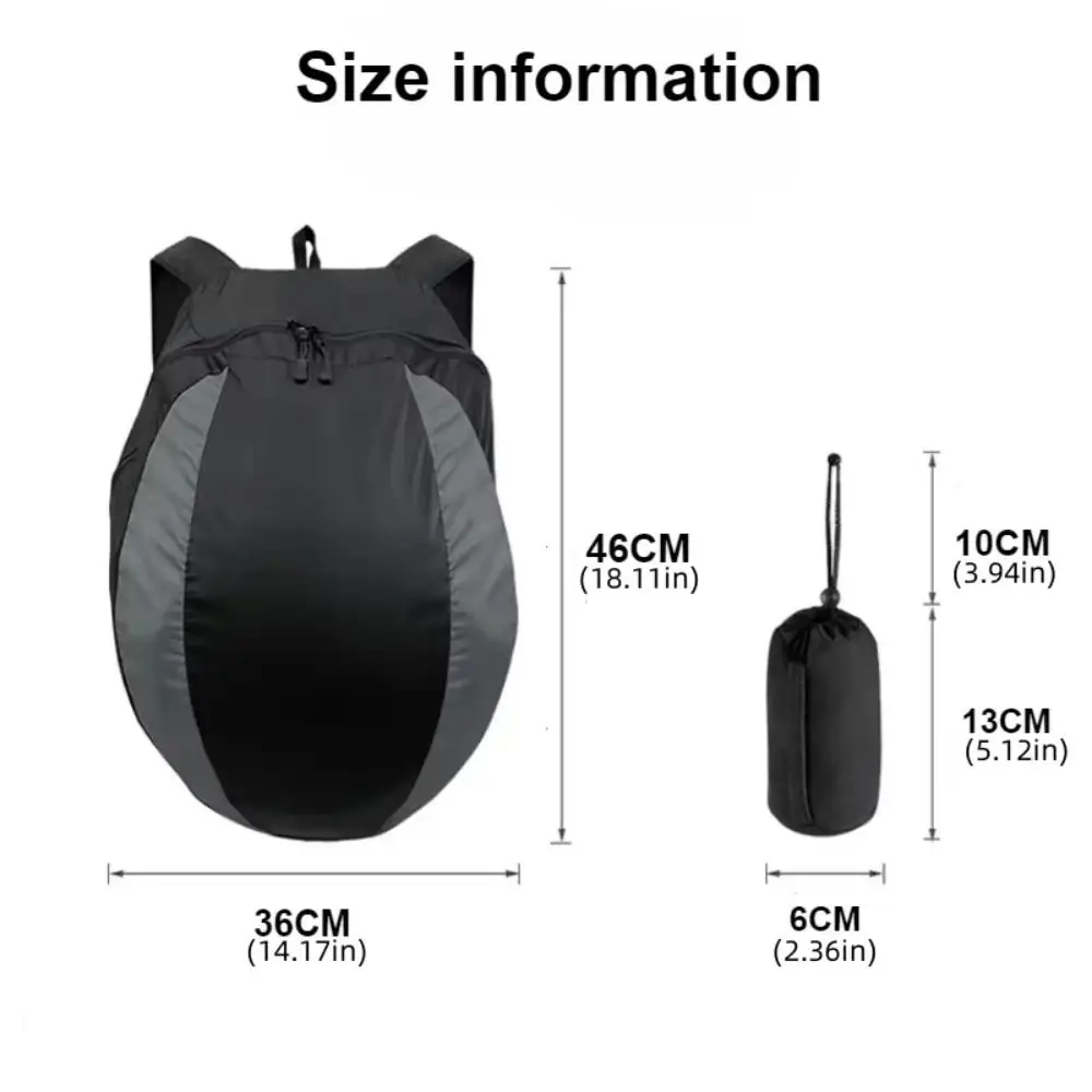 大容量オートバイヘルメットバックパックナイロン素材防滴ヘルメットキャリングバッグスニーカーバッグ折りたたみ