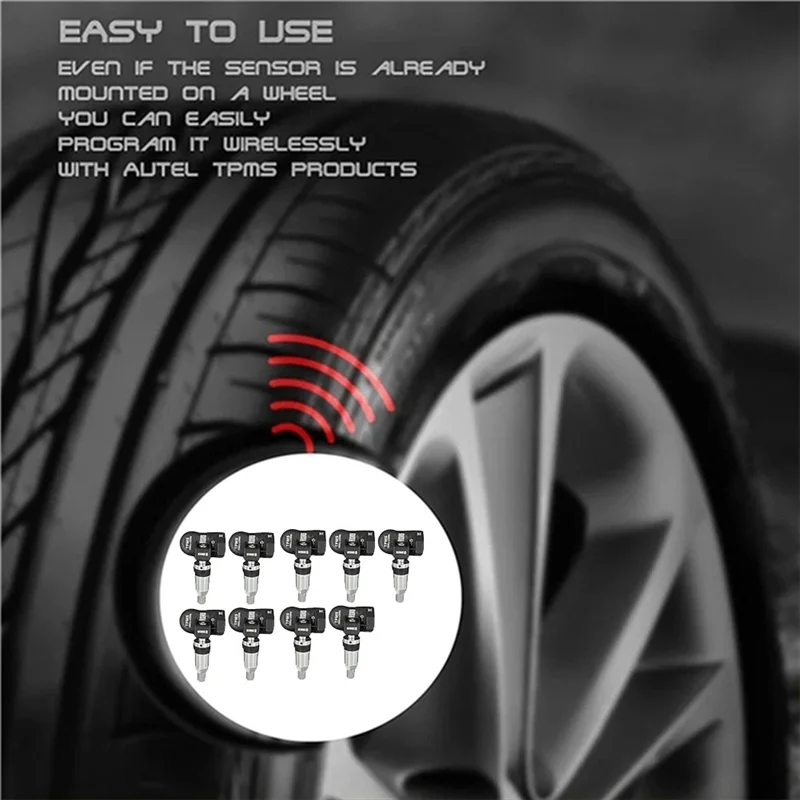 

Programmable MX Sensor 433Mhz+315MHZ 2 In 1 For Autel Tool TS408 TS508 ITS600 PMS Tire Pressure Sensor