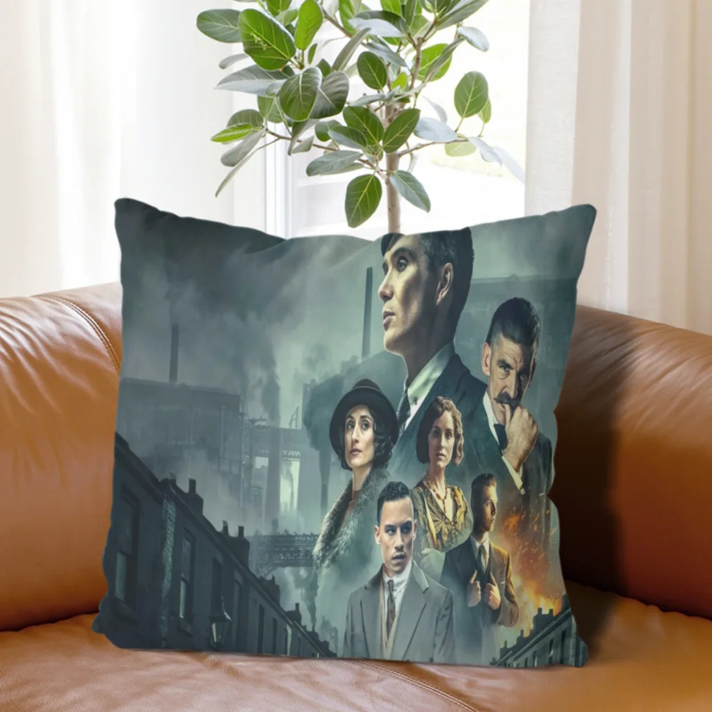 P-Peaky B-Blinders Pillow Cushion Case  Dakimakura Cover Decorative Sleeping 45x45cm