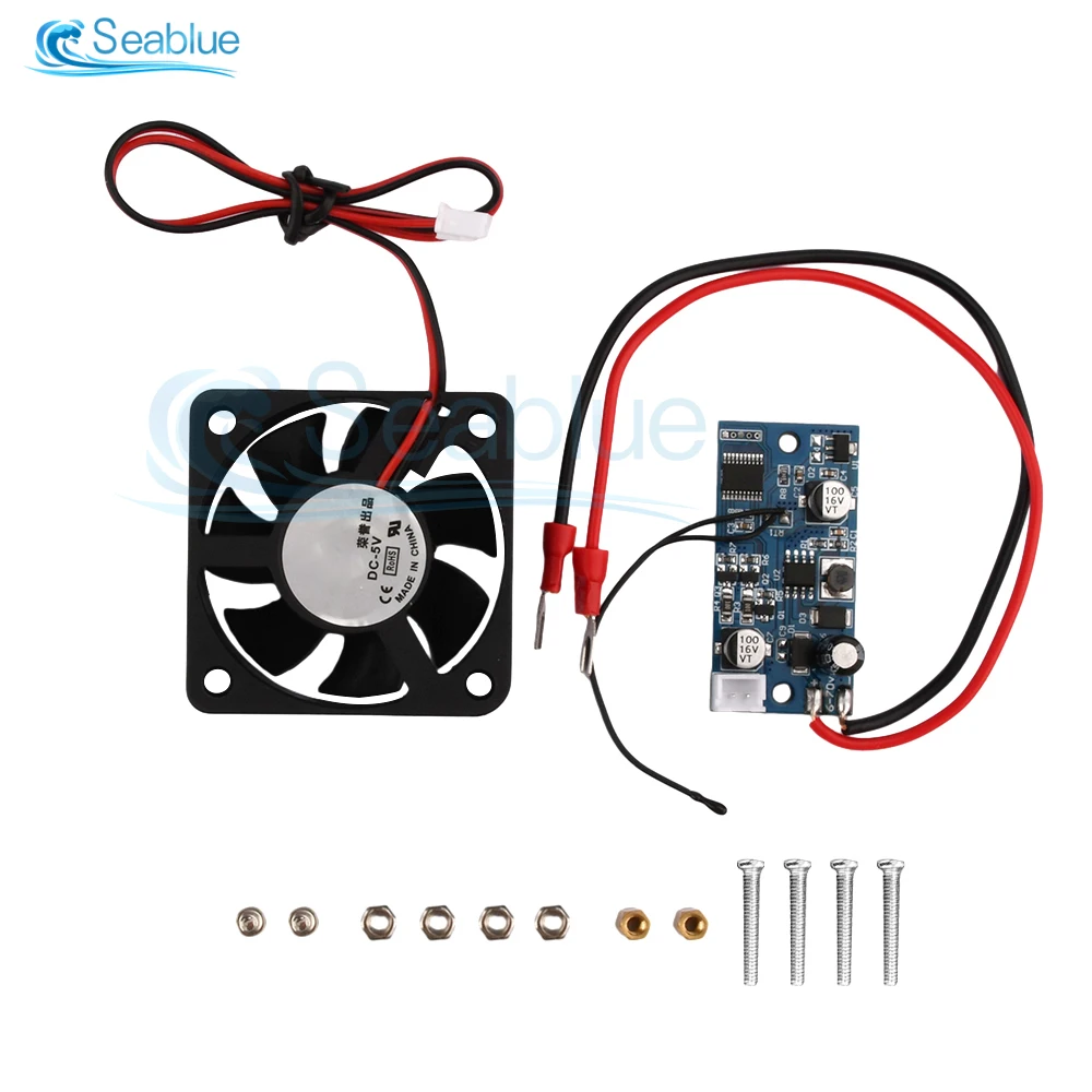 DC 6V-70V Cooling Fan Intelligent Temperature Control Module Chassis Heatsink Cooling Motor Speed Controller For Computer PC