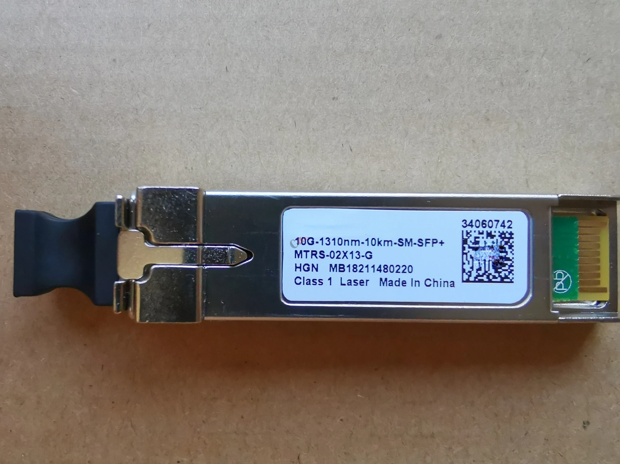  Quality Authentic 34060742 MTRS-02X13-G Industrial Grade 10G SFP+ 10KM Optical Module