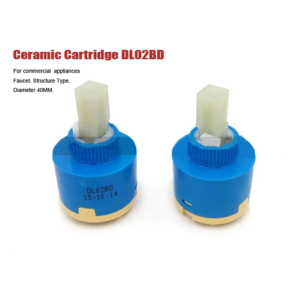 WZ-40mm Ceramic Faucet Valve Core DL02BD/ DH02BD Spool Kitchen Bathroom Valve Plug Mixer Tap Repalcement Parts For Hain-Yo