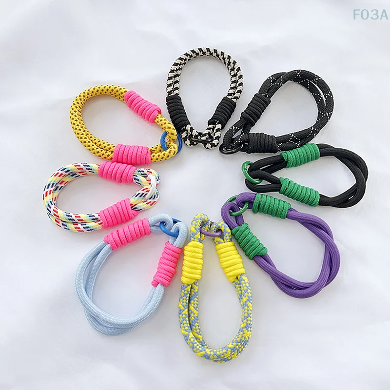 Candy Color Phone Chain Cellphone Short Strap Anti-lost Lanyard Chain Jewelry Phone Wrist Straps Hanging Rope Accessories