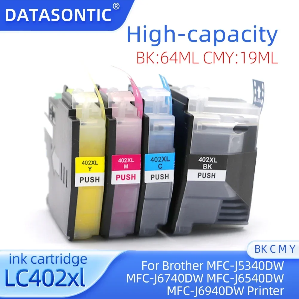 LC402 LC402XL ink cartridge for Brother MFC-J5340DW  MFC-J6740DW MFC-J6540DW MFC-J6940DW Printer ink cartridges 402 Dye