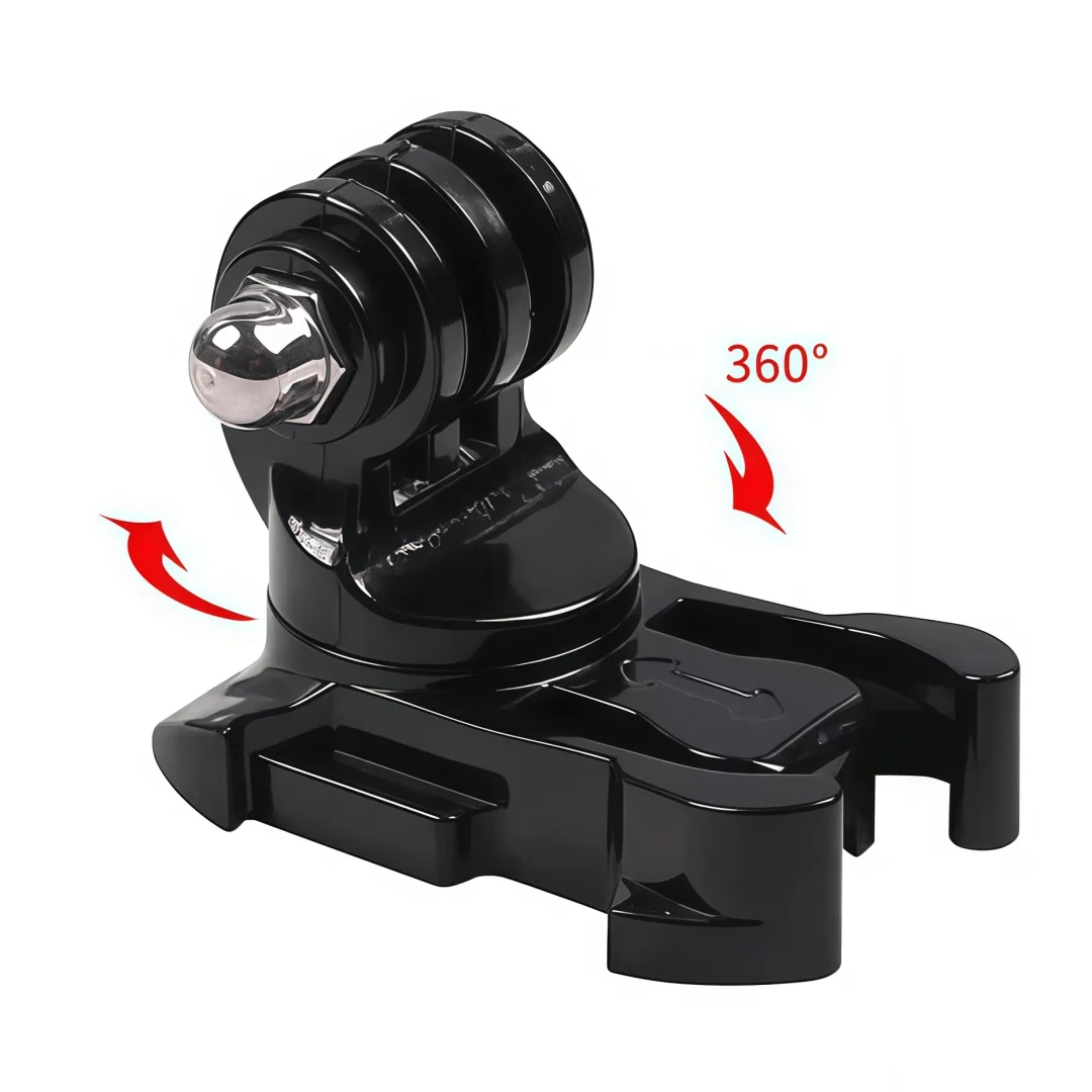 Nsta360 X5 Backpack Mount, Quick Release Base 360 ° Rotating Camera Clip Bracket, Strap Mount, Compatible with Insta360 X5/X4/X3/ One R/Go 2 and Gopro Hero 13 12 11 10 9 8 7 Action Cameras. view 6