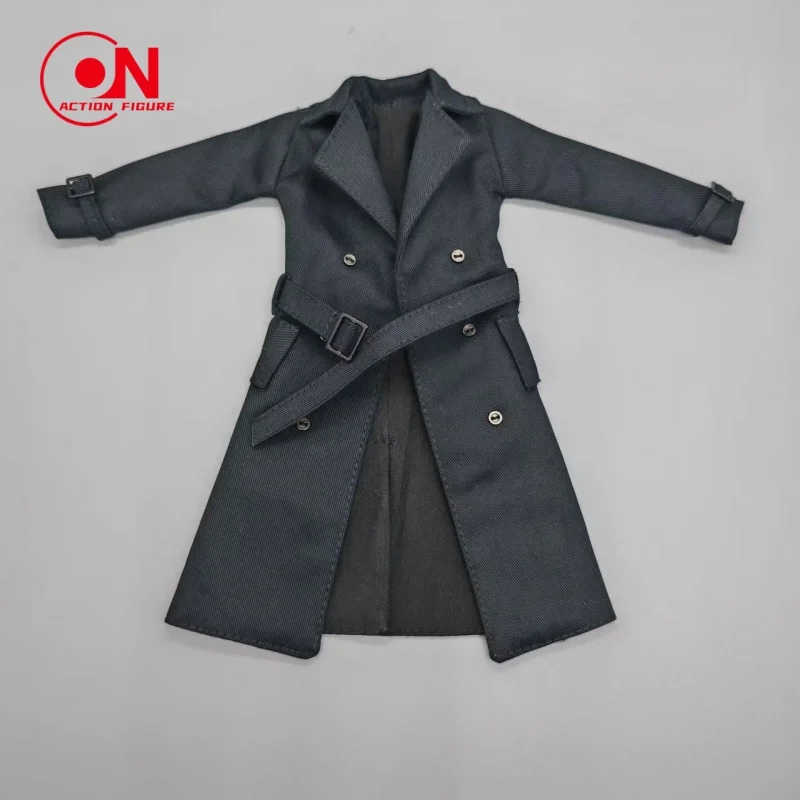 

1/6 Scale CJG-076 Female Casual Windbreaker Jacket with Belt Clothes Model Fit 12'' Soldier Action Figure Body