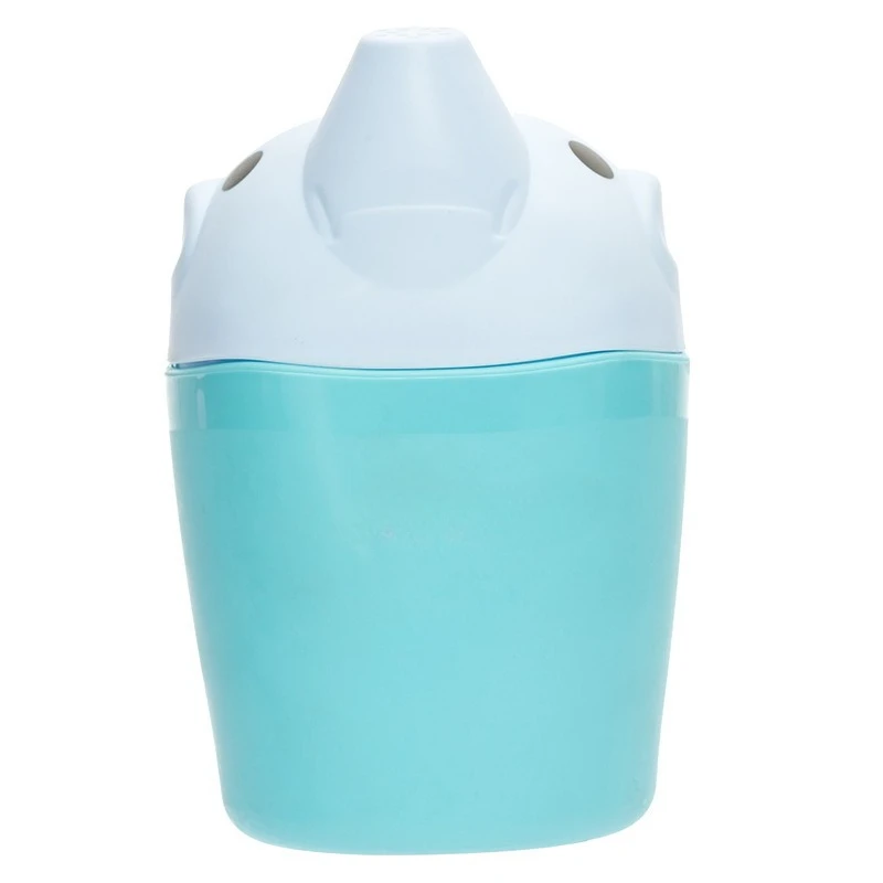 

Newborn shampoo cup shower water spoon with lid