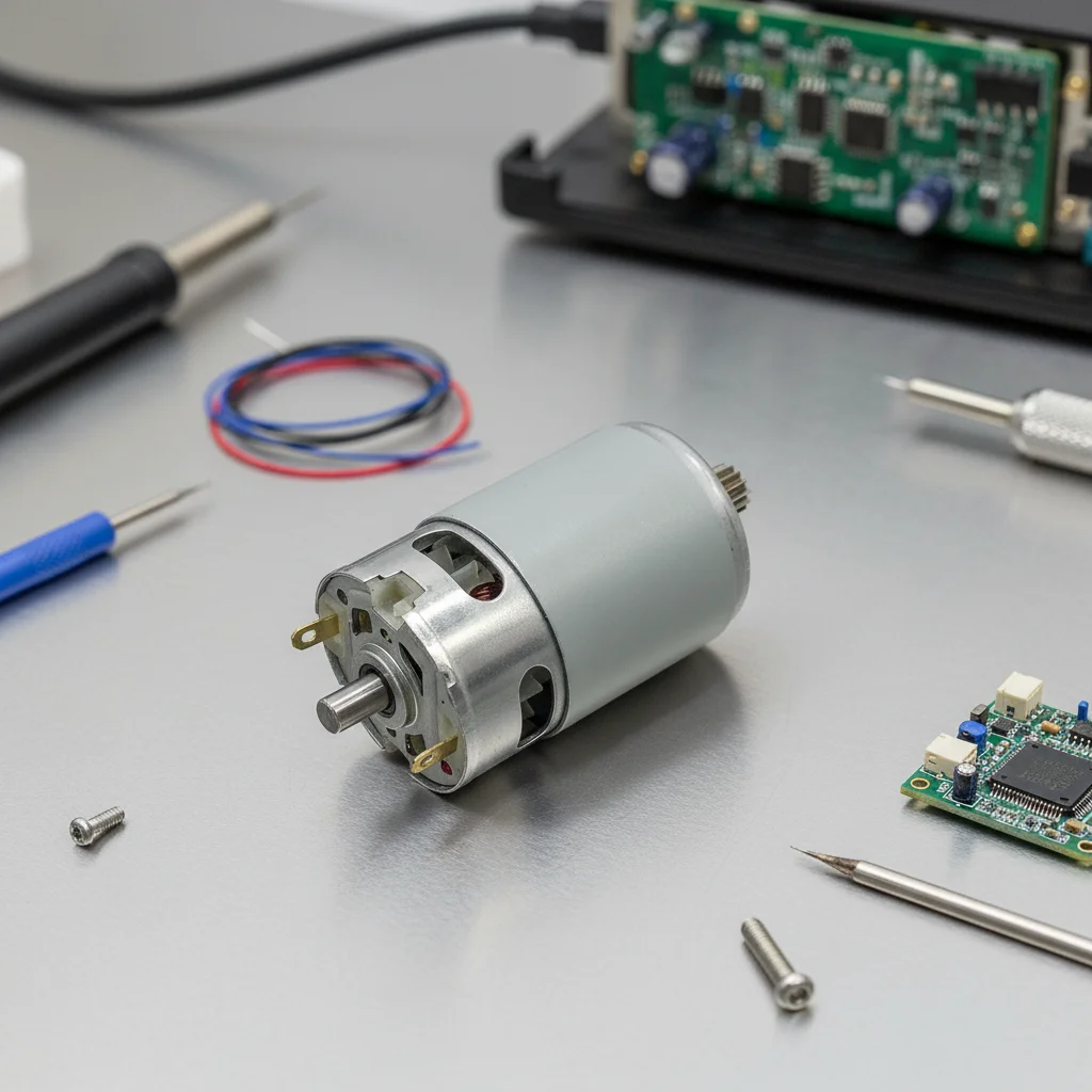 

RS550 Мини-пильный двигатель, 14 зубьев, 25000 об/мин, высокоскоростной двигатель от 9,6 до 25 В, запасные части для электроинструментов, малошумящий двигатель