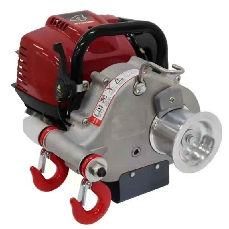 1000 kg PCW5000 portable winch,  powered winch for outdoor forestry operations