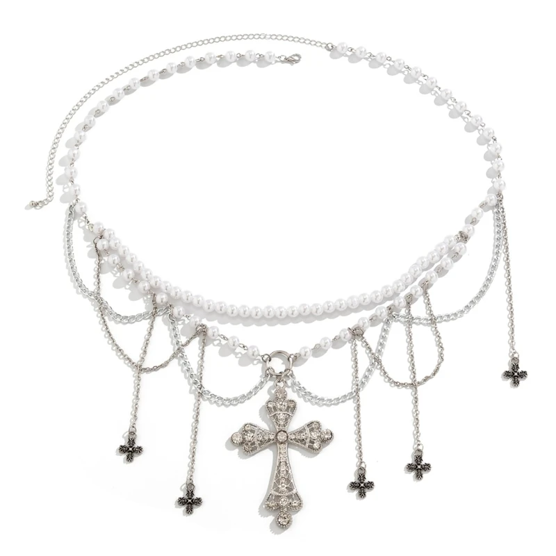 

Artificial Pearl Waist Chain Belt Women Belly Chain Fashion Accessories Drop Shipping